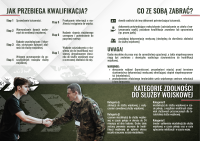 Ulotka kwalifikacja wojskowa 2026